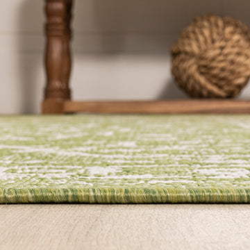 Malta Bohemian Medallion Textured Weave Indoor/outdoor Area Rug